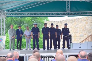 Współorganizatorzy konkursu Policjant Ruchu Drogowego 2019