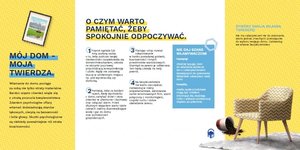 Broszura informacyjna I Europejskiego Dnia Przeciwdziałania włamaniom do domów