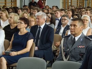 Zastępca Komendanta Powiatowego Policji w Rzeszowie insp. Paweł Filipek.