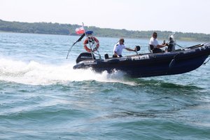 Patrol Wodny nad J.Tarnobrzeskim