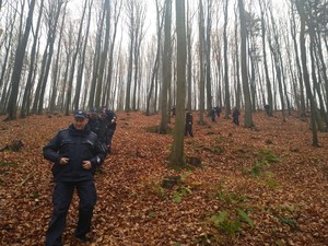 policyjne ćwiczenia w Czarnorzekach