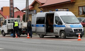 Policjanci podczas ogólnopolskich działań „SMOG”.