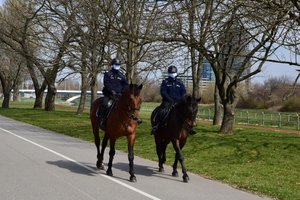 Policyjne patrole na rzeszowskich Bulwarach