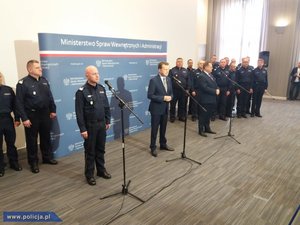 Foto: policja.pl Konferencja dot. Map Zagrożeń Bezpieczeństwa