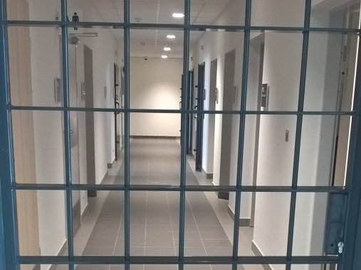 Pomieszczenia dla osób zatrzymanych Komendy Powiatowej Policji w Łańcucie