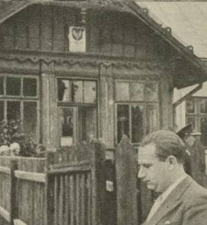 Na zdjęciu Posterunek Policji Państwowej w Kolbuszowej - 1932 r. (zdj. Tajny Detektyw)