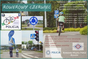 Plakat promujący inicjatywę policjantów