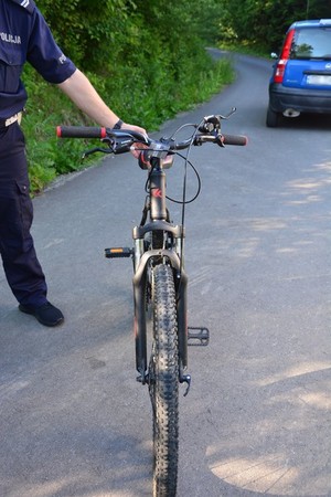 zdjęcie jednego z rowerów uczestniczących w zdarzeniu w Woli Komborskiej