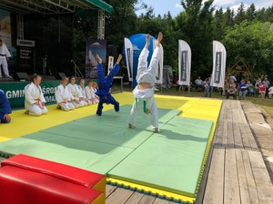 Pokaz judo.