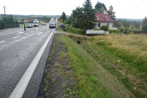 Droga krajowa numer 19, miejsce w którym doszło do wypadku.