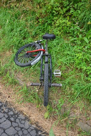 Uszkodzenia powypadkowe roweru