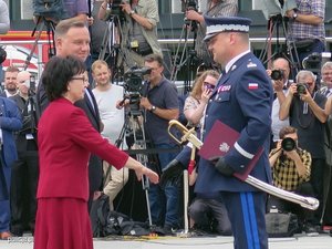 Komendant Moskwa odbiera nominację generalską