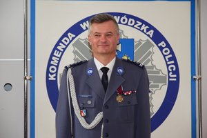Uroczyste pożegnanie inspektora Tadeusza Szymanka w auli Komendy Wojewódzkiej Policji w Rzeszowie