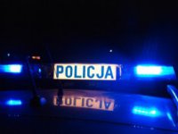 Belka policyjnego radiowozu