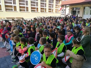 OTWARCIE MIASTECZKA RUCHU DROGOWEGO W KRZEMIENICY