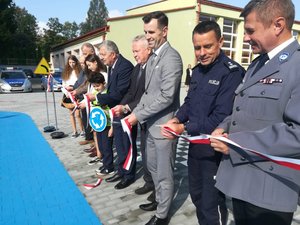 Otwarcie Miasteczka Ruchu Drogowego w Krzemienicy