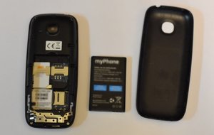 Zabezpieczone przez policjantów telefony