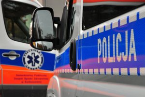 logo policji i pogotowia ratunkowego