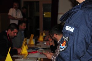 Ćwiczenia obronne - EGIDA 19 - w komendach powiatowych na terenie Podkarpacia