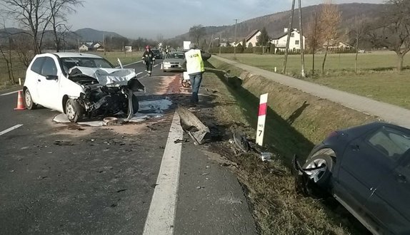 Wypadek w Zawadce Brzosteckiej