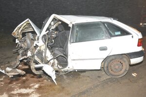 Miejsce wypadku w Sobiecinie