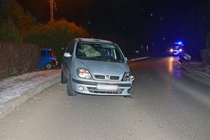 ul. Krośnieńska we Wrocance, miejsce gdzie doszło do wypadku.