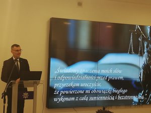 Uroczystość nadania uprawnień biegłym