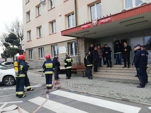 Ćwiczenia ewakuacyjne w Urzędzie Miasta.