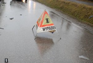 Oznaczenie uwaga wypadek