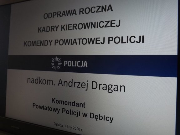 Prezentacja odprawy rocznej.