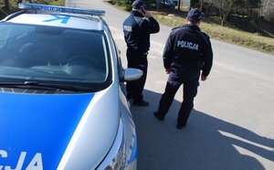 Kontrolowanie osób objętych kwarantanną - KPP Ropczyce