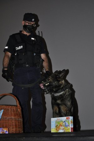 Pies policyjny Nero