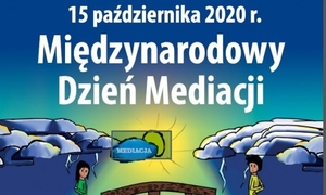 baner propagujący Międzynarodowy Dzień Mediacji