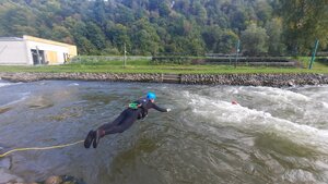 Zdjęcia ze szkolenia pn. „Poszukiwanie osób zaginionych w rzekach górskich”