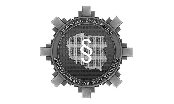 logotyp Biura do walki z cyberprzestępczością Komendy Głównej Policji