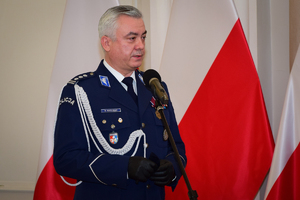 Komendant Wojewódzki Policji w Rzeszowie insp. Dariusz Matusiak