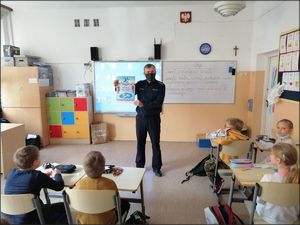Spotkanie z uczniami w Szkole Podstawowej nr 4 w Tarnobrzegu