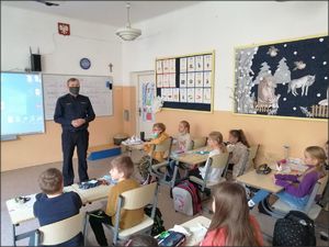 Spotkanie z uczniami w Szkole Podstawowej nr 4 w Tarnobrzegu
