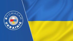Baner Podkarpackiego Urzędu Wojewódzkiego w Rzeszowie - Pomagamy Ukrainie