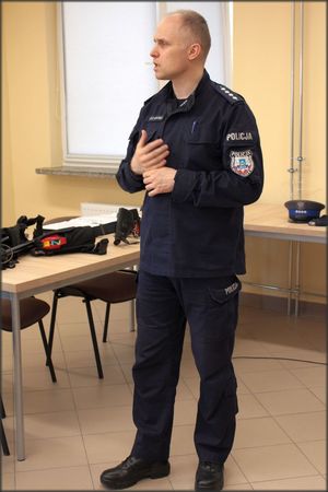 klasa policyjna u policjantów z Tarnobrzega