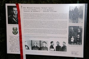 tablica poświęcona rtm. Witoldowi Pileckiego
