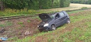Zdarzenie drogowe w miejscowości Krzeczowice