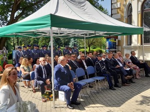 goście zaproszeni na tegoroczny apel z okazji święta policji