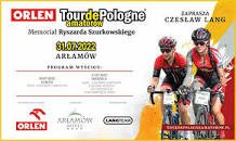 Zdjęcie przedstawia plakat „Orlen Tour de Pologne Amatorów”