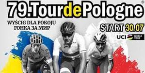 Zdjęcie przedstawia plakat wyścigu kolarskiego &quot;79 Tour de Pologne&quot;