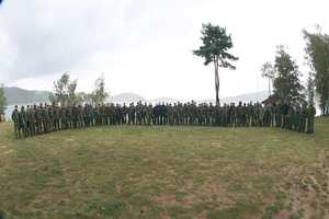 Szkolenie w Solinie policjantów i żołnierzy.