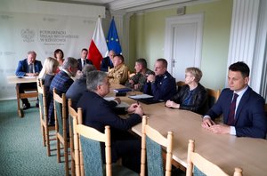 Konferencja dotycząca przygotowania do zimy