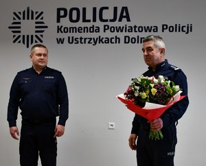 Komendant Powiatowy oraz I zastępca Komendanta