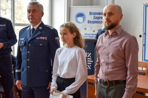 Nagrodzeni w konkursie podczas uroczystego wręczenia nagród.