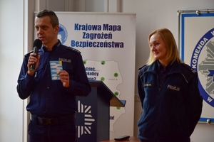 Nagrodzeni w konkursie podczas uroczystego wręczenia nagród.